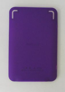 Mcover® Purple Silicone Skin Case for  Kindle 3