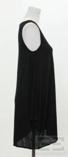 Kimberly Ovitz Two Piece Black White Draped Sleeveless Top Set Size M