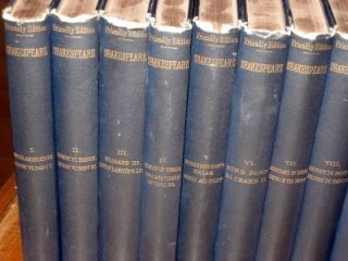 1884 Shakespeare Works Complete 20 Volumes Harper Friendly Edition
