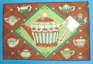 Engelbreit Teacup of Kindness Placemat New Set of 2