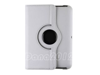 For  Kindle Fire HD 7 Grey 360 Degree Rotating PU Leather Cover