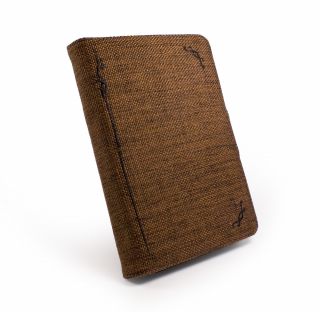 Tuff Luv Hemp case cover for  Kindle Fire (Book Style)   Mocha