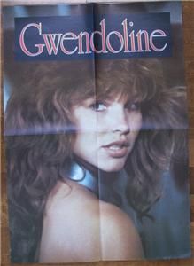 Tawny Kitaen Perils of Gwendoline Original Vintage German Movie Poster