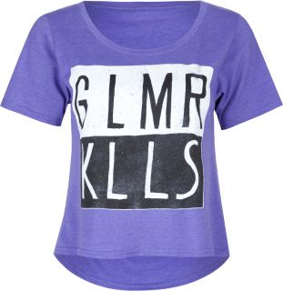 Glamour Kills Oh Inverted Womens Crop Tee