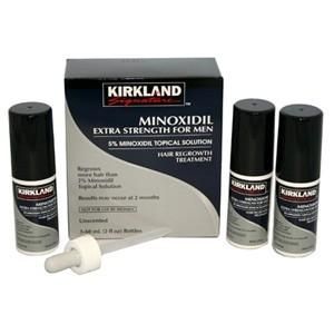 Kirkland Minoxidil 5 Extra Strength for Men Hair Regrowth 6 Months Exp