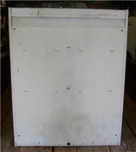 Vintage Retro 1940s 1950s American Metal Kitchen Wall Cabinet X