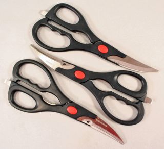 Lot of 3 New Utility Scissors Cutlery Kitchen Shears