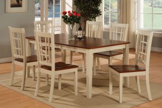 Rectangular Dinette Kitchen Dining Set Table 4 Chairs