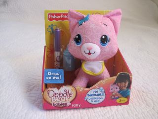 Fisher Price Doodle Bear Pets Kitty Brand New
