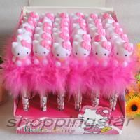 2013 New Wholesale Lots Hello Kitty Flash Light Ball Pen 36pcs