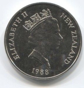 Choice Proof 1988 New Zealand Dollar Yellow Eyed Penguin Nice Coin