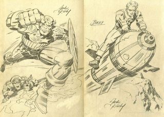 Auction Catalog ADVENTURE COMICS Superman JACK KIRBY Lou Fine AVENGERS