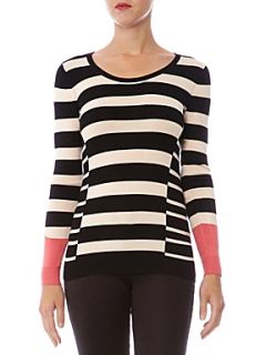 Kookai Mixed striped sweater Pink   