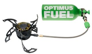 Optimus Multifuel Nova Camping Kocher Inkl Flasche