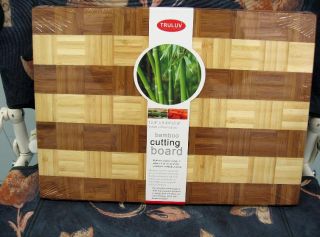 New 2 Toned Reversible Bamboo Truluv Board 14x10x0 75