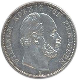 Wilhelm Koenig Von Preussen 1871 Coin