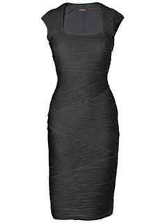 Phase Eight Dido pleated dress Black   