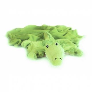 New Zoobies Baby Kojo The Croc Blanket Pillow