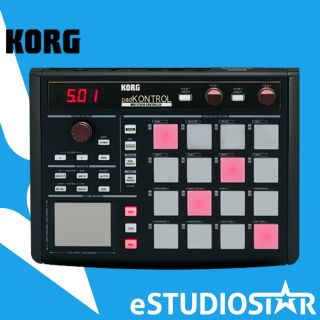 Korg Padkontrol Controller Black Studio MIDI Pad Kontrol Drum BK w Box