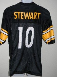 Steelers Starter Stewart 10 Black Jersey Sz Yth XL