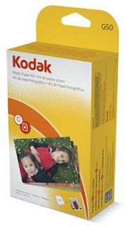 Kodak G 50 EasyShare Printer Dock Color Cartridge & Photo Paper Refill