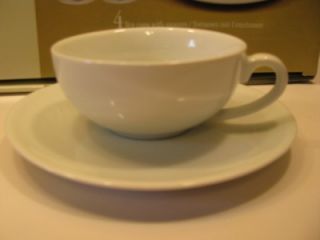 New Konitz Tea Connaisseur Tea Cups Saucers 9oz 8pcs