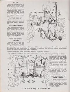 1945 Soilfitter Kuhlman Corn Picker Parts Price Catalog