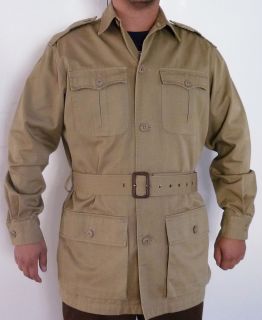 Vintage 90s Ralph Lauren Polo Belted Safari Bush Sportsman Jacket