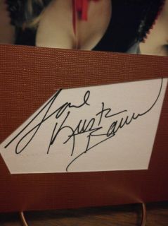 Kristin Bauer Autograph True Blood Sexy Display Signed Signature COA
