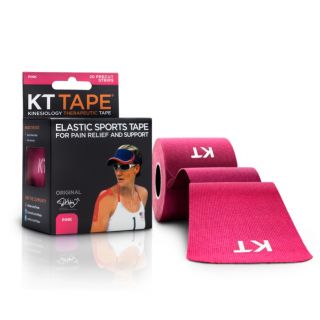 KT Tape Original Precut 20 Strip Roll Pink Kinesiology Tape