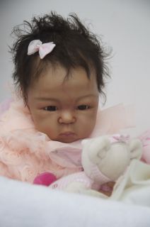 SUU Kyi Kit by Adrie Stoete Reborn Doll Baby Ethnic Girl AA