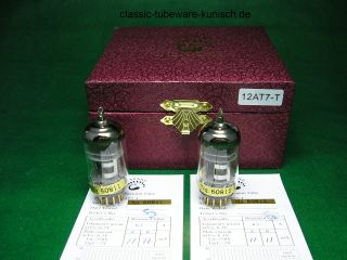 12AT7 T Psvane Reference T Series Factory Matched Pair ECC81 Röhren