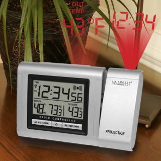 La Crosse Technology WT 5120U Projection Alarm Clock with Outdoor