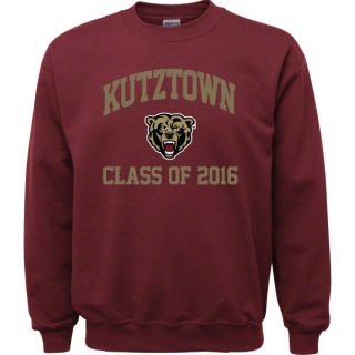 Kutztown Golden Bears Maroon Class of 2016 Arch Crewneck Sweatshirt