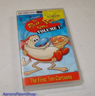 The Ren Stimpy Show Volume 1 UMD Movie 2005 PSP The First Ten Cartoons