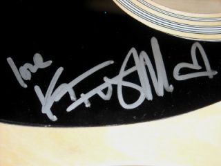 KT Tunstall Signed Autograph Acoustic Natural Guitar COA
