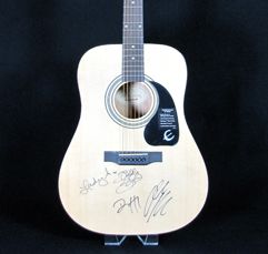 Lady Antebellum Autographed Acoustic Guitar