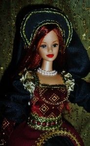 Lady Jane Grey 9 Nine Days Queen of England OOAK Barbie Doll Tudor
