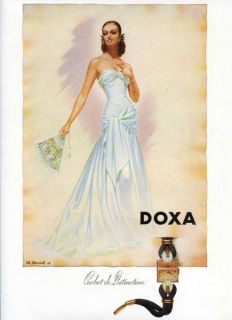 source plaisir de france this is a 1951 print ad for doxa watches