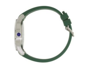 Lacoste Mens Advantage Green Rubber Strap Watch 2010412