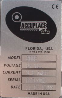 Accuplace 3065 Film Adhesive Label Applicator