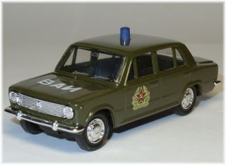 Vaz Lada 2101 Soviet Military Police Russian 1 43 ██