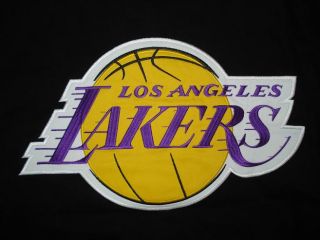 New Authentic NBA Los Angeles Lakers Cotton Twill Jacket 4XL