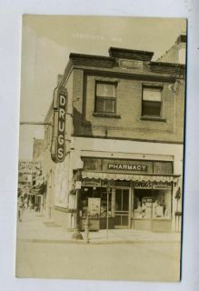 Griffins Drugs Real Photo Postcard Ladysmith Wisconsin