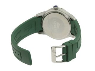 Lacoste Mens Advantage Green Rubber Strap Watch 2010412