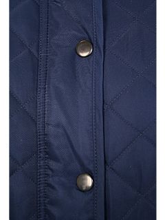Minuet Petite Navy Quilted Country Coat Navy   House of Fraser