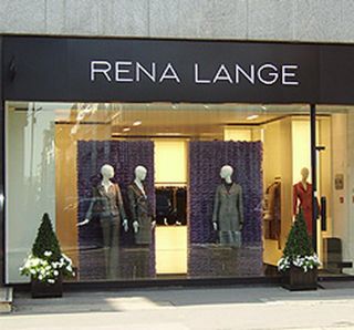 Rena Lange Pale Green Silk Bandage Dress $1895 US 8