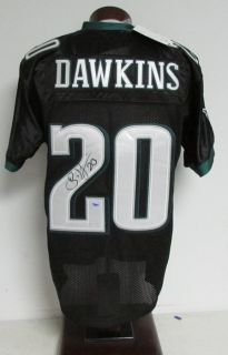 Brian Dawkins Philadelphia Eagles 20 Signed Autographed Jersey BA00148