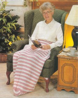 Deluxe Lap Robe Crochet Pattern