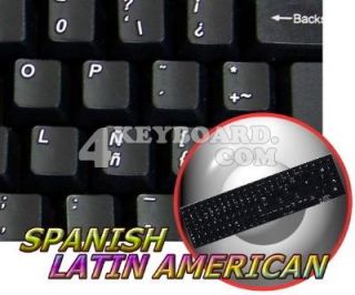 Replacement Spanish Latin American Keyboard Stickers